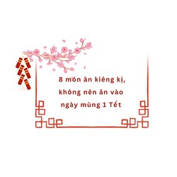8 món ăn kiêng kị, không nên ăn vào ngày mùng 1 Tết