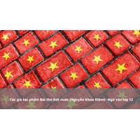 Tác giả tác phẩm Bài thơ Đất nước (Nguyễn Khoa Điềm): Ngữ văn lớp 12
