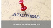 Mã quận, mã tỉnh của Đồng Nai cập nhật mới nhất