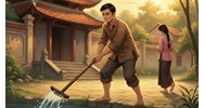 Cảm nhận về nhân vật chàng trai trong bài Hôm qua tát nước đầu đình