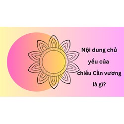 Nội dung chủ yếu của chiếu Cần vương là gì?