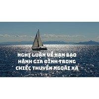 Nghị luận về nạn bạo hành gia đình trong Chiếc thuyền ngoài xa