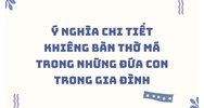 Ý nghĩa chi tiết khiêng bàn thờ má trong Những đứa con trong gia đình