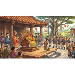 Kể lại truyện Em bé thông minh bằng lời văn của em hay nhất