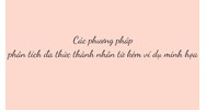 Các phương pháp phân tích đa thức thành nhân tử kèm ví dụ minh họa