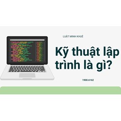 Kỹ thuật lập trình là gì?