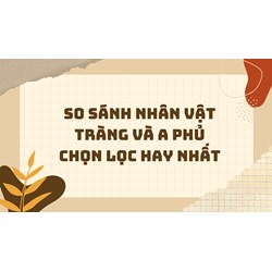 So sánh hình ảnh bát cháo hành trong Chí Phèo và cháo cám trong Vợ nhặt