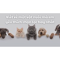 Viết về một vật nuôi mà em yêu thích chọn lọc hay nhất