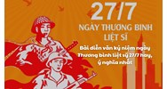 Bài diễn văn kỷ niệm ngày Thương binh liệt sỹ 27/7 hay, ý nghĩa nhất