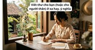 Viết thư cho bạn (hoặc cho người thân) ở xa hay, ý nghĩa nhất