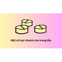 Một số loại vitamin tan trong dầu
