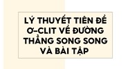 Lý thuyết tiên đề Ơ-clit về đường thẳng song song và bài tập