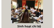 Quy định về sinh hoạt chi bộ mới nhất