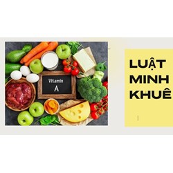 Đối tượng nào cần bổ sung vitamin A liều cao?