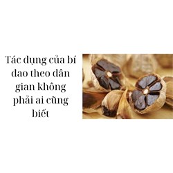 Các công dụng của tỏi đen theo như kinh nghiệm dân gian?