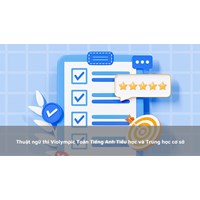 Thuật ngữ thi Violympic Toán Tiếng Anh Tiểu học và Trung học cơ sở