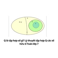 Q là tập hợp số gì? Lý thuyết tập hợp Q các số hữu tỉ Toán lớp 7