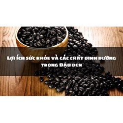 Lợi ích sức khỏe và các chất dinh dưỡng trong Đậu đen