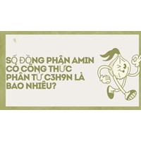 Số đồng phân amin có công thức phân tử C3H9N là bao nhiêu?
