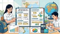 Tổng hợp công thức tính toán trong Địa Lý (hay, chi tiết)
