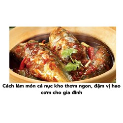 Cách làm món cá nục kho thơm ngon, đậm vị hao cơm cho gia đình