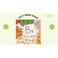 Những thực phẩm nào giàu Vitamin B7?