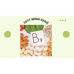 Những thực phẩm nào giàu Vitamin B7?