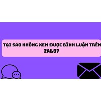 Tại sao không xem được bình luận trên Zalo?