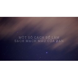 Một số cách để làm sạch mạch máu của bạn