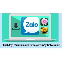 Cách lấy, tải nhiều ảnh từ Zalo về máy tính cực dễ