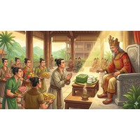 Tóm tắt truyện Bánh chưng, bánh giầy ngắn gọn, đầy đủ nhất