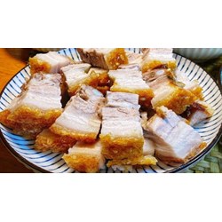 Cách rán thịt lợn giòn bì ngon tại nhà
