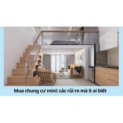 Mua chung cư mini: các rủi ro mà ít ai biết