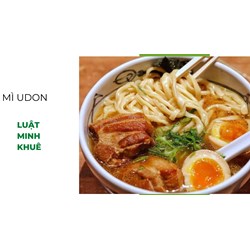 Mì udon là gì? Chỉ bạn các món ăn hấp dẫn dễ làm với mì udon
