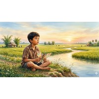 Tóm tắt văn bản Tuổi thơ tôi ngắn gọn, hay nhất Ngữ văn lớp 6