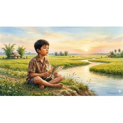 Tóm tắt văn bản Tuổi thơ tôi ngắn gọn, hay nhất Ngữ văn lớp 6