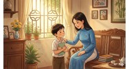 Đoạn văn cảm nhận nhân vật cậu em trai trong Chị sẽ gọi em bằng tên