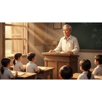 Đoạn văn cảm nhận về nhân vật người thầy trong Tuổi thơ tôi hay nhất