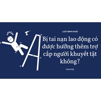 Bị tai nạn lao động có được hưởng thêm trợ cấp người khuyết tật không?