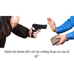 Định tội danh đối với tội cưỡng đoạt tài sản là gì?