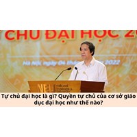 Tự chủ đại học là gì? Quyền tự chủ của cơ sở giáo dục đại học như thế nào?