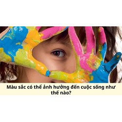 Màu sắc có thể ảnh hưởng đến cuộc sống như thế nào?