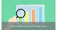 Cách vẽ biểu đồ cột chi tiết nhất kèm bài tập áp dụng