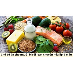 Chế độ ăn cho người bị rối loạn chuyển hóa lipid máu