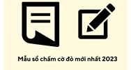 Mẫu sổ chấm cờ đỏ theo quy định mới nhất và cách điền