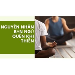 Nguyên nhân bạn ngủ quên khi thiền