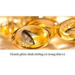 Thành phần dinh dưỡng có trong dầu cá