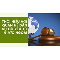 Thời hiệu về quan hệ dân sự có yếu tố nước ngoài
