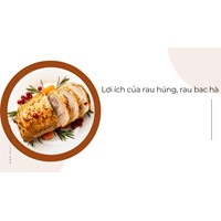 Lợi ích của rau húng, các rau có bạc hà đối với sức khỏe