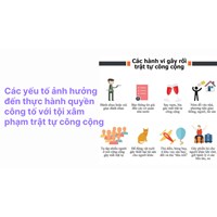 Các yếu tố ảnh hưởng đến thực hành quyền công tố với tội xâm phạm trật tự công cộng
